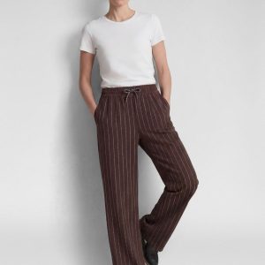 Rabe Palazzo wide Leg Trouser Brown.         57-111450