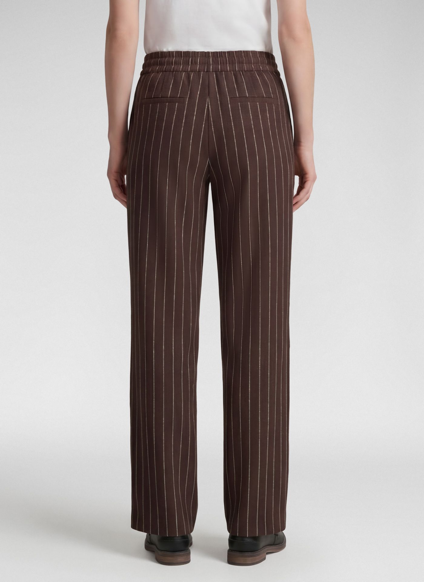 Rabe Palazzo wide Leg Trouser Brown. 57-111450 - Image 4