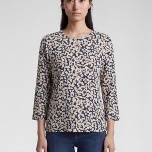 Rabe Print Top Beige.         57-113358