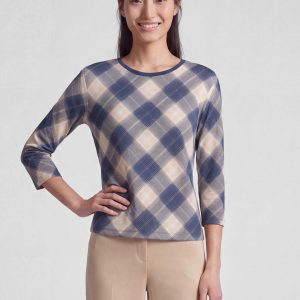 Rabe Argyll Top Navy.        57-113377