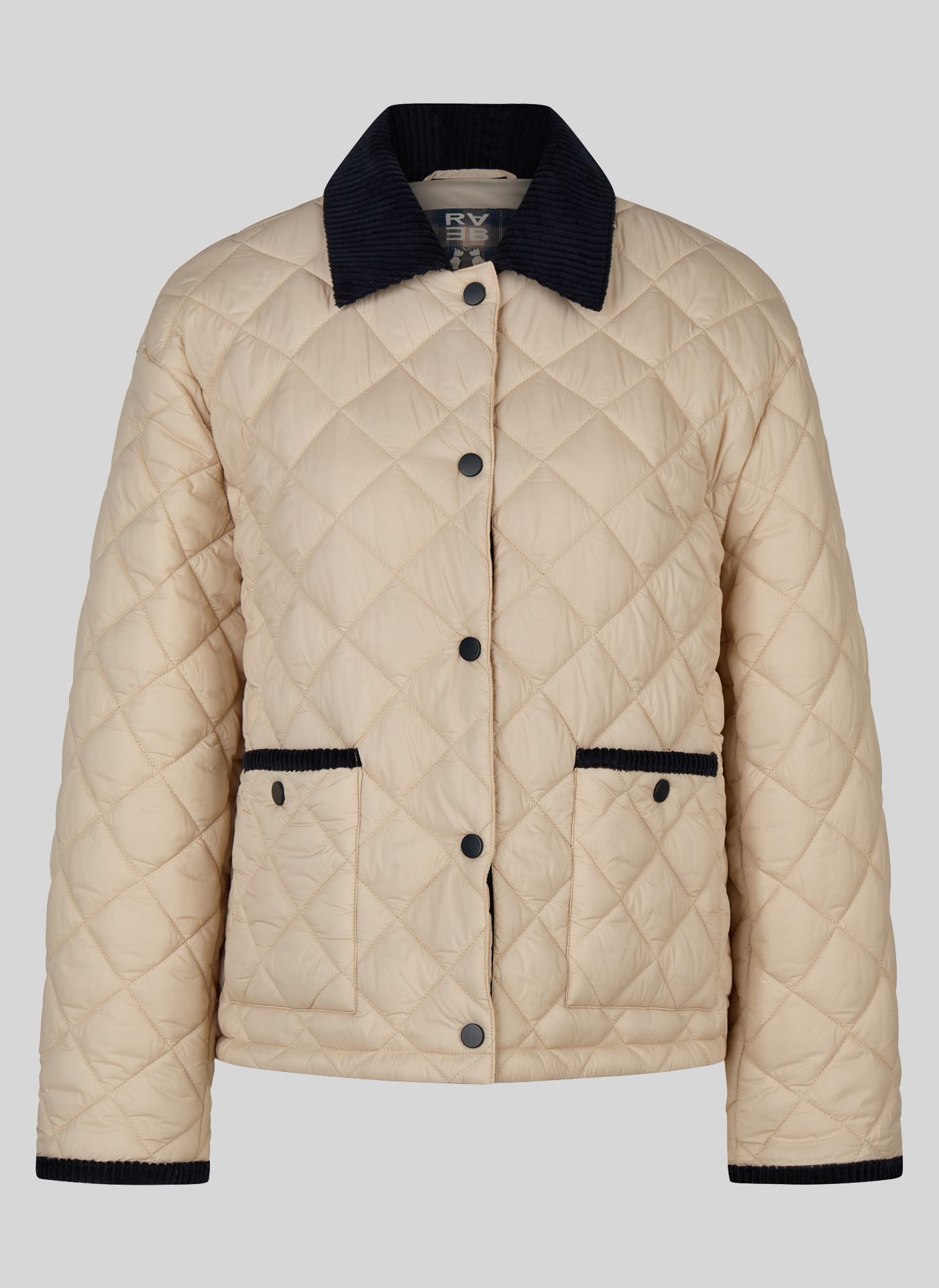 Rabe Quilted Jacket Cream. 57-113821 - Image 6