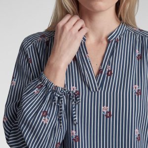 Rabe Stripe Blouse Navy.        57-114102