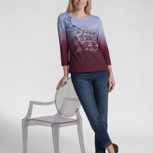 Rabe Print Top Blue.           57-114357