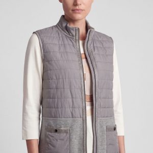 Rabe Contrast Gilet Grey.          57-121270