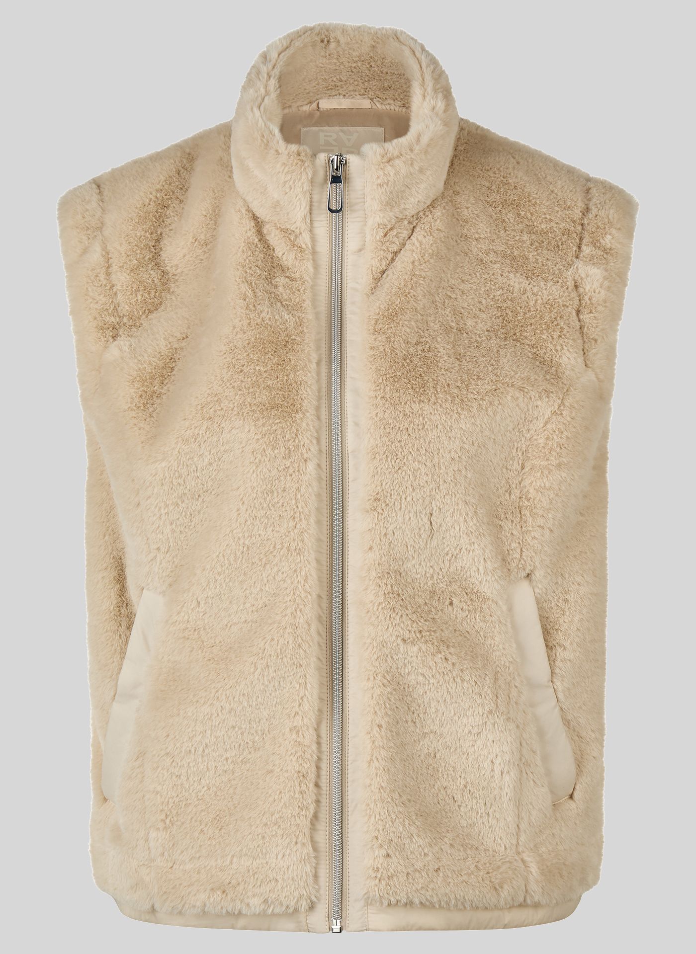 Rabe Fur Gilet Beige. 57-122871 - Image 6