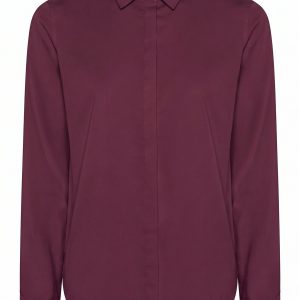 Lungaard Plain Shirt Bordeaux.      4241