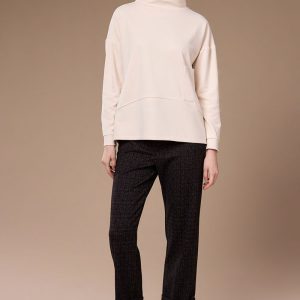 Peruzzi Cowl Top Ecru.        W26112