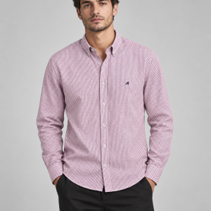 Mineral Mineral Hammer L/S Shirt Pink. Ml252292/Pnk