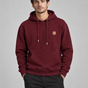 Mineral Colorado Overhead Hoody Burgundy. Ml301585/Bur