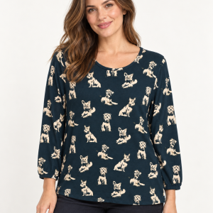 Rabe Rabe Doggy Top Navy.     57-113373
