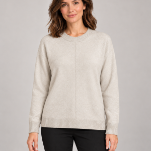 Marinello Lurex Jumper Beige        55206/Bge