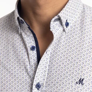 Mineral Orleans L/S Shirt Blue. Ml252304/Blu