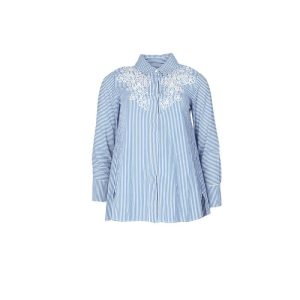 Julie Guerlande Stripe Blouse Blue.   68Jg2ch420