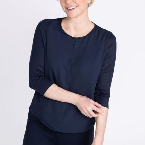 Frank Walder Sequence Top Navy.      109421/Nvy