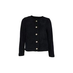 Julie Guerlande Chenille 5 B Jacket Black.     68Jg2ve320/Blk