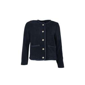 Julie Guerlande Chenille 5 B Jacket Navy.       68Jg2ve320/Nvy