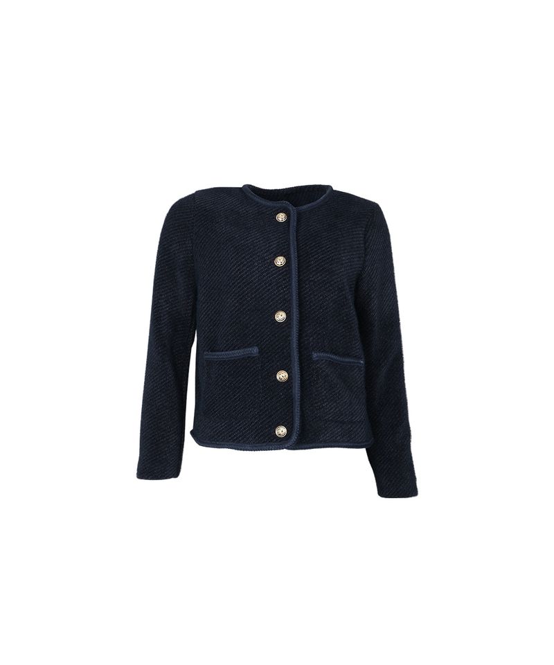 Julie Guerlande Chenille 5 B Jacket Navy. 68Jg2ve320/Nvy