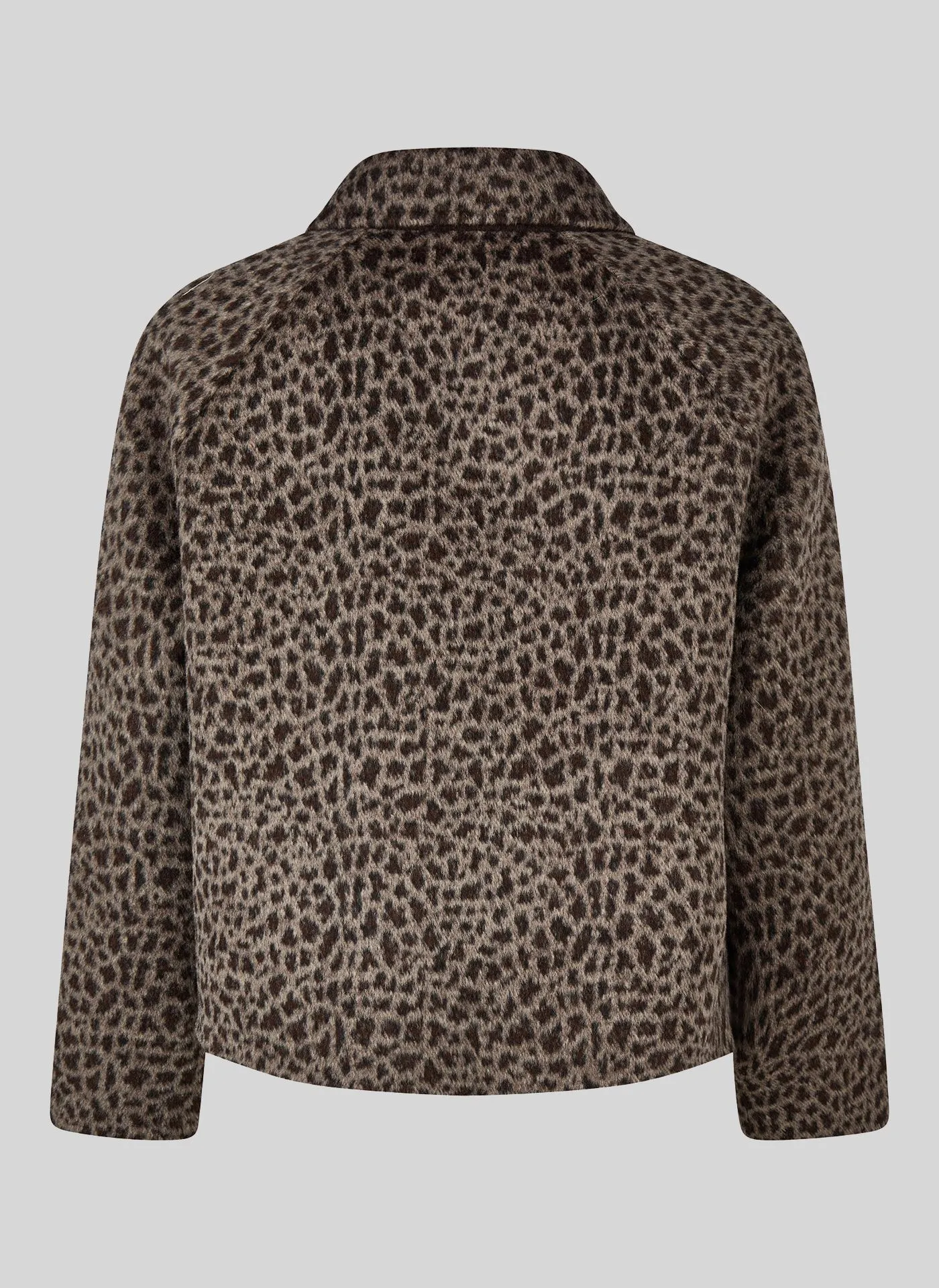 Rabe Animal Print Jacket Brown. 57-123020 - Image 6