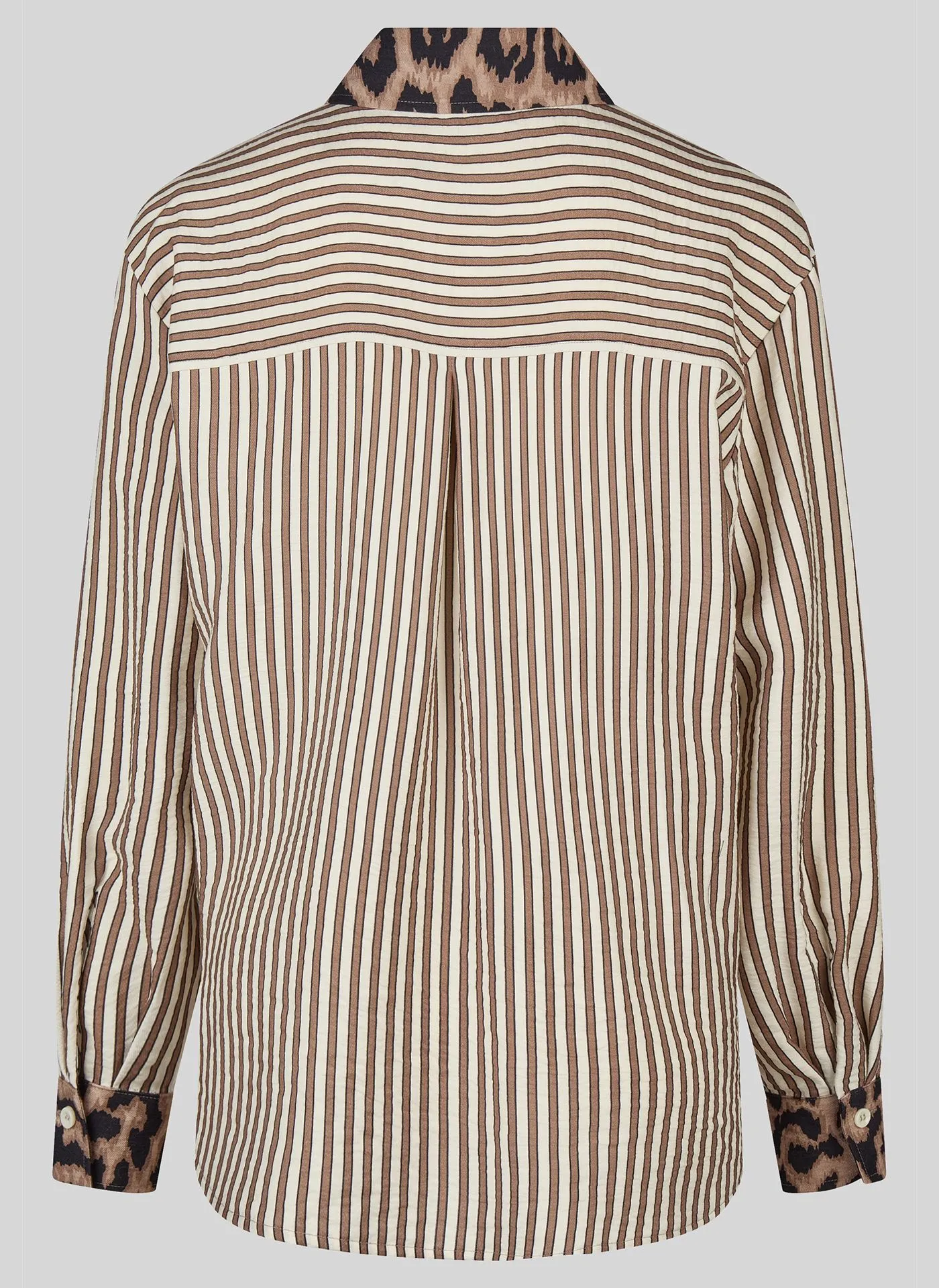 Rabe Stripe Blouse Coffee. 57-123103 - Image 7