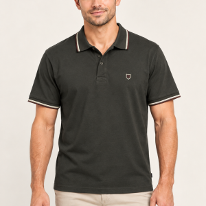 XV Kings Badgers Plain Polo Shirt Bullet. Badgers/Bul