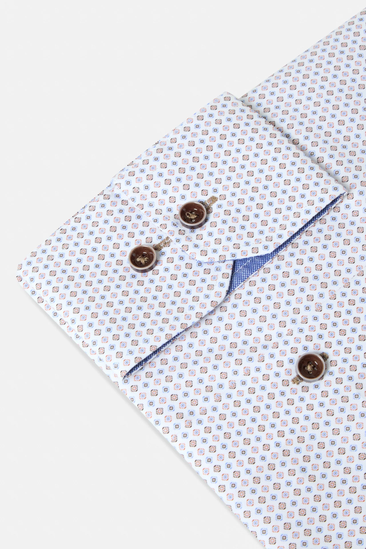 Benetti Alex Modern Fit Shirt Rust. Alex/Rst - Image 3